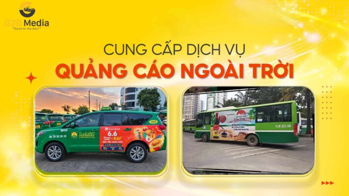 So sánh chi phí quảng cáo taxi và xe bus chi tiết.